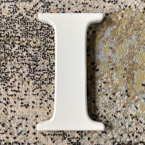 Wooden Letter I